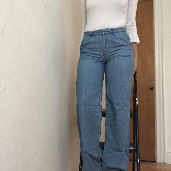 Forever 21 Wide Leg Pants - Picture 3 of 4